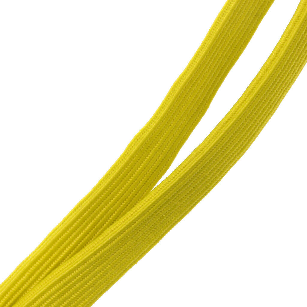 Bike Roof Rack Bungee Strap Elastic Tie Luggage Rope Cord with Hooks Yellow