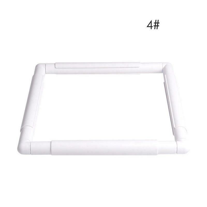 Universal Plastic Embroidery Frame Cross Stitch Hoop Sewing Craft Tool