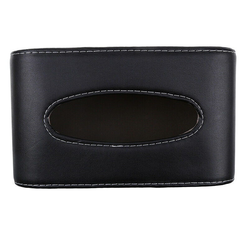 1X Tissue Box Towel Car Sun Visor Tissue Box Holder Auto Interior Storage Decor