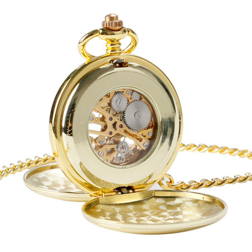 Luxury Personalised Engrave Pocket Watch Birthday, Christmas, Gift For Men Women