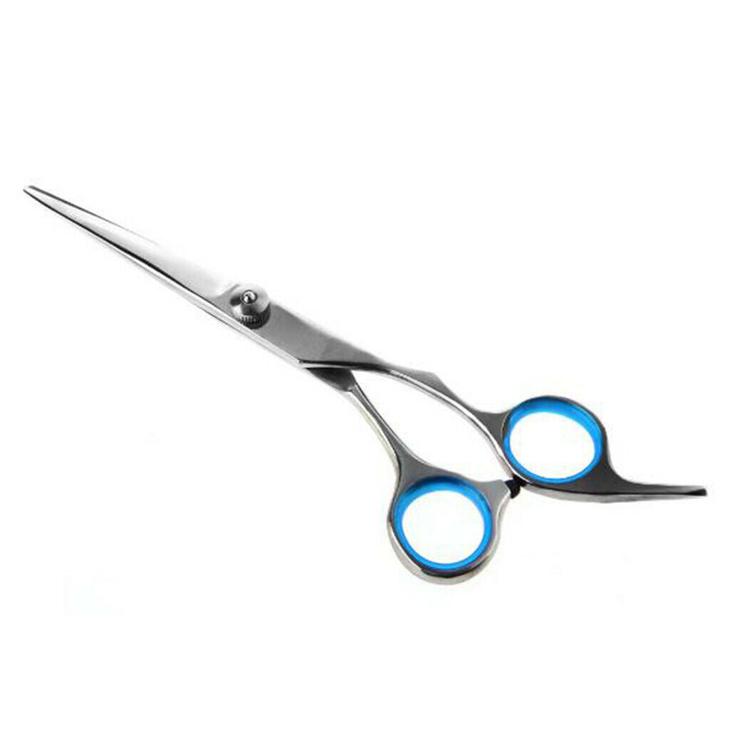 7" Hairdressing Hair Cutting Scissors Razor w/ Comb Set Stainless Steel Blue