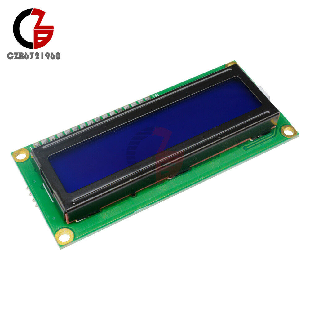 2PCS 1602 16X2 LCD Module IIC/I2C/TWI/SPI Serial Interface Blue LCD Display