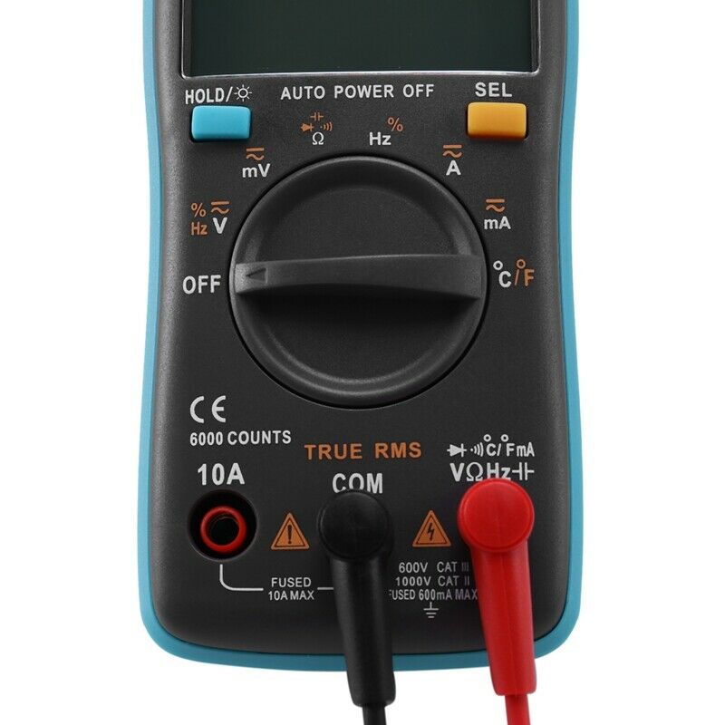 Aneng An8002 Digital Multimeter 6000 Counts Digital Multimeter Transistor TestS5