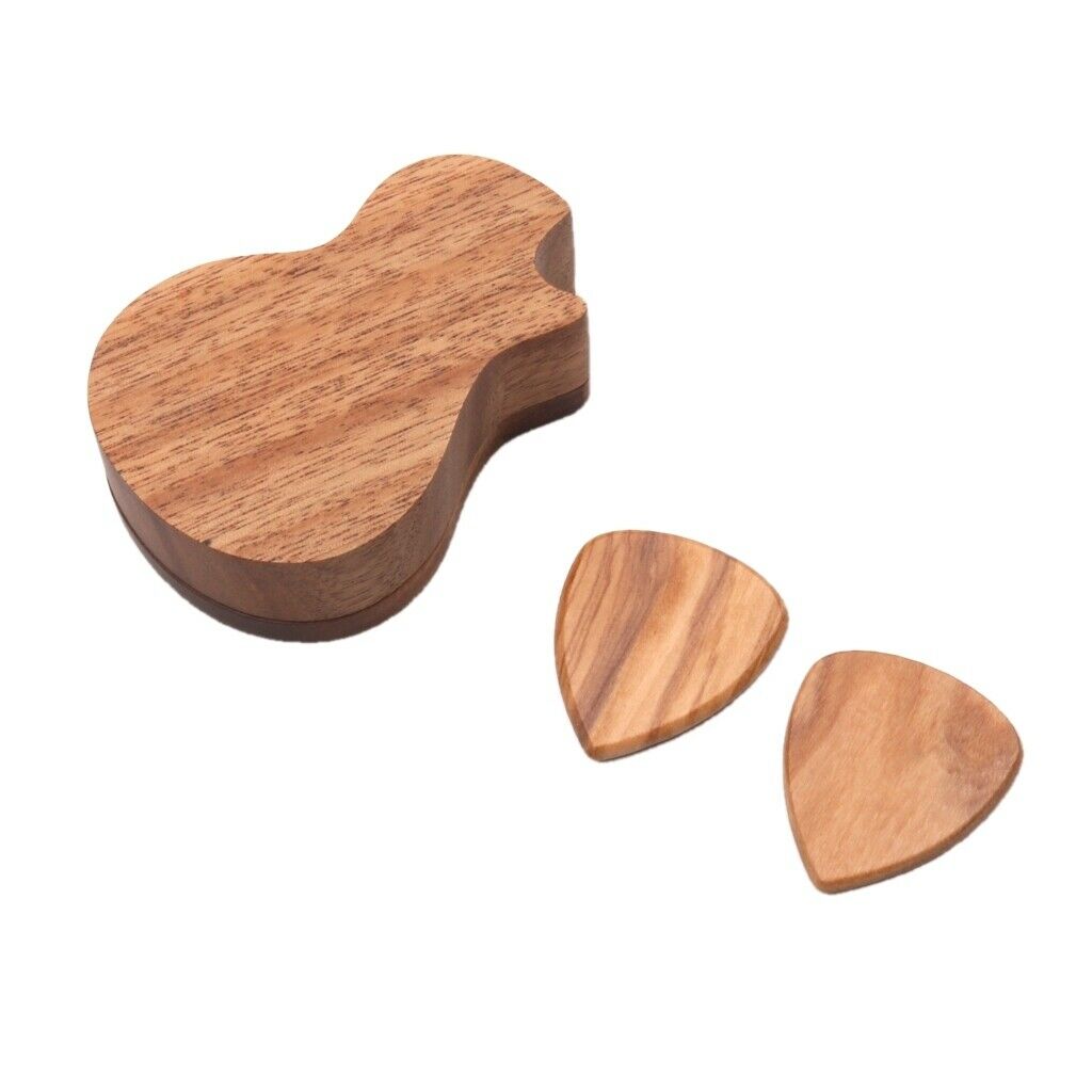 2 x high quality rosewood guitar plectrum picks picks for guitar,