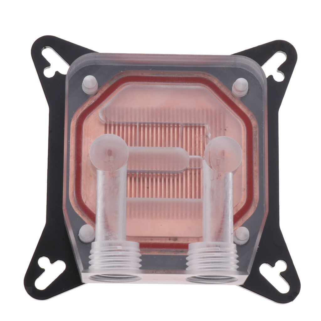 Acrylic Universal 52-63MM Pitch GPU Water Cooling Block   Cooler