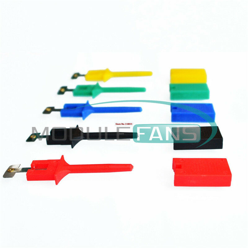 5Pcs Patch test Clamp Hook logic Analyzer Clip 5 Five Colors MF