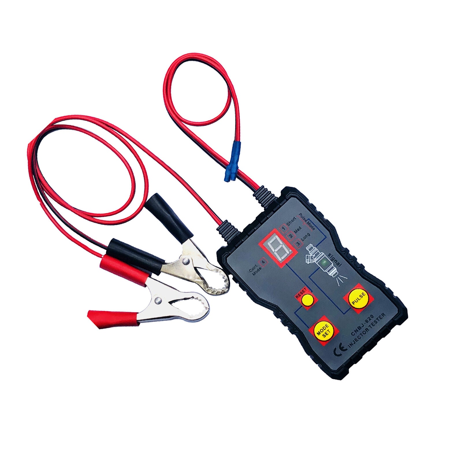 12V Injector Tester Fuel Injector 4 Pluse Modes Fuel Pressure System Scan Tool