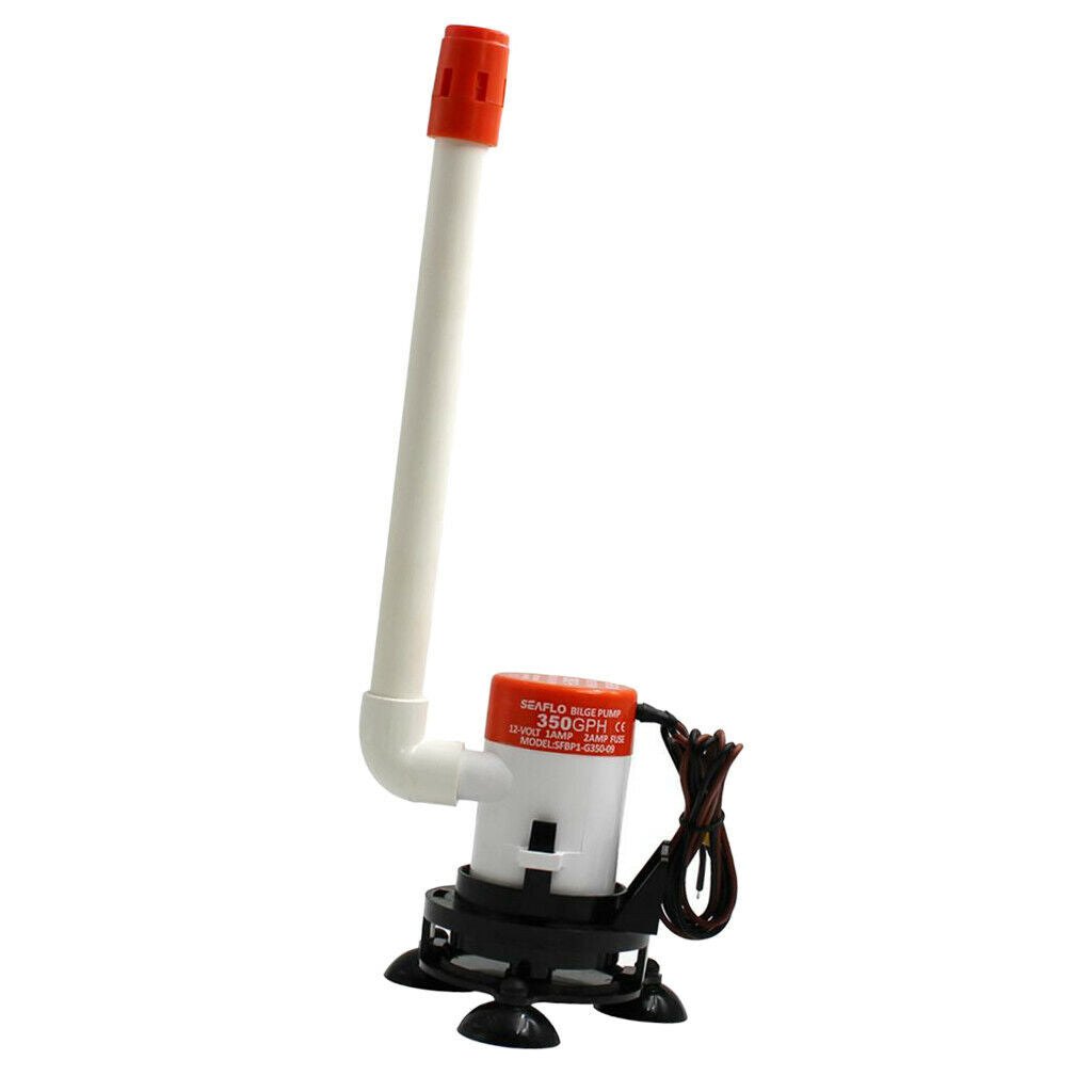 12V 350 GPH Mini Electric Boat Bilge Water Pump for Boat Marine RV