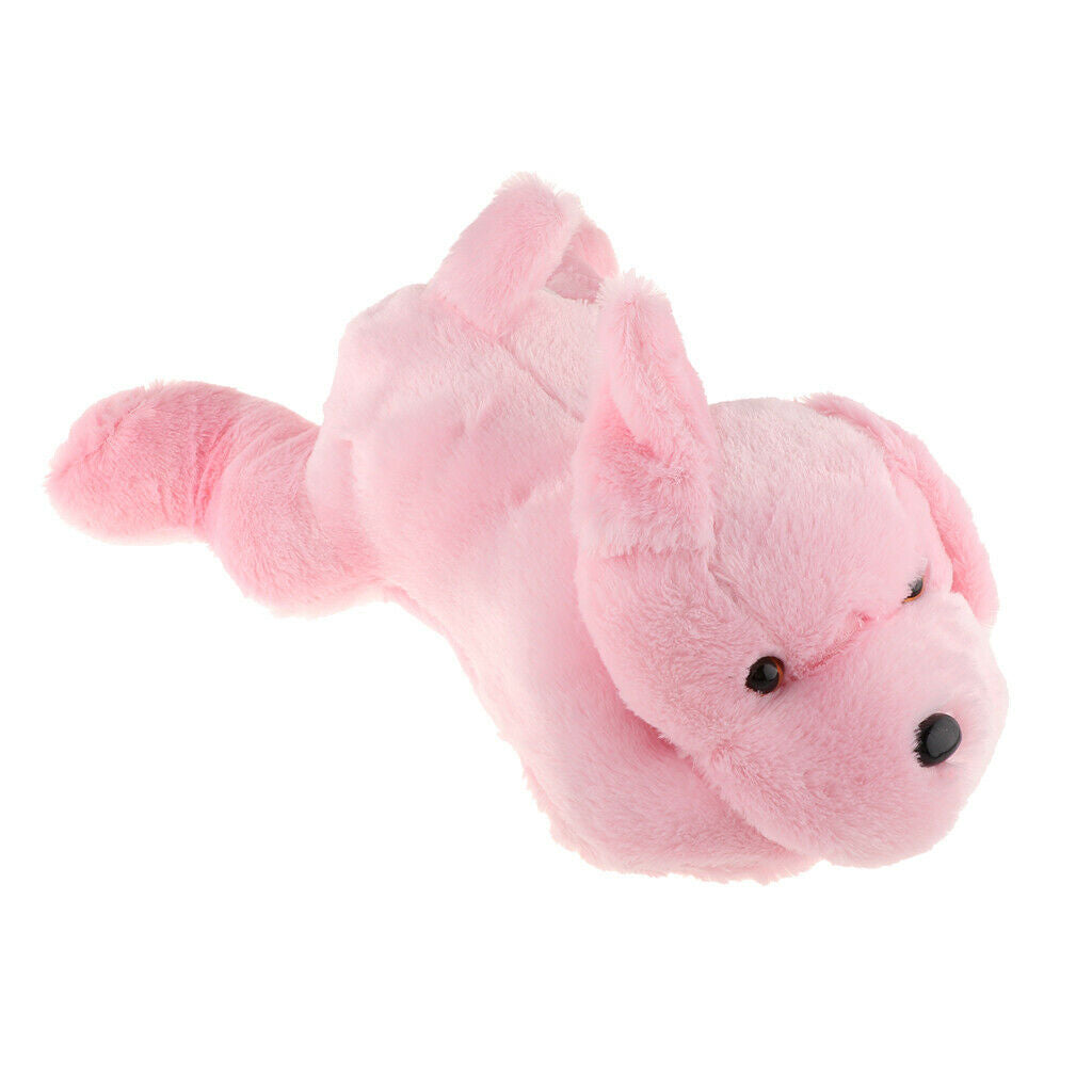 LED Doggie Stuffed Animal Night Light Colorful Glowing Puppy Soft Plush Toys,