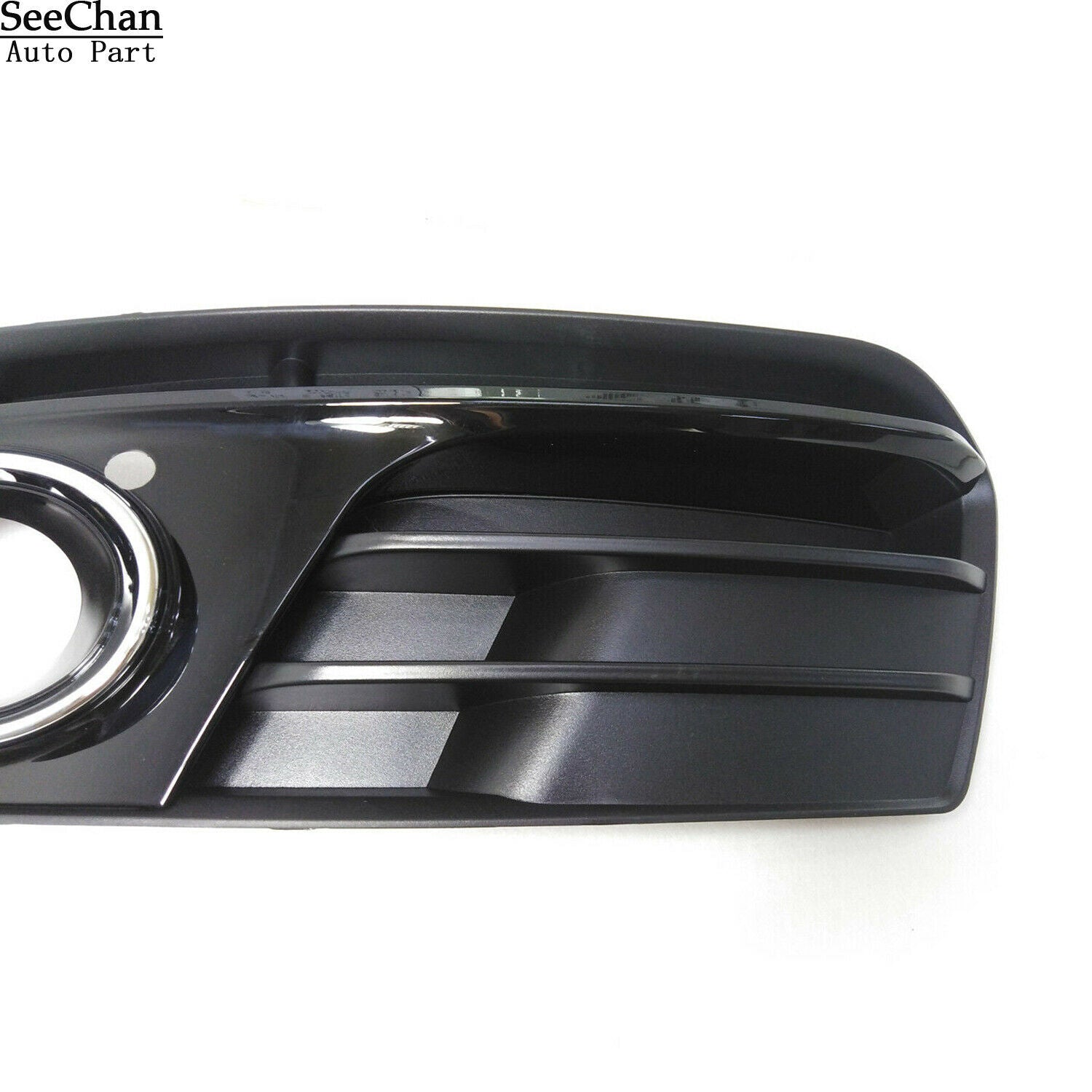 1Pcs LEFT DRIVER SIDE Front Bumper Fog Light Grill 8R0 Fit For Audi Q5 2013-2017