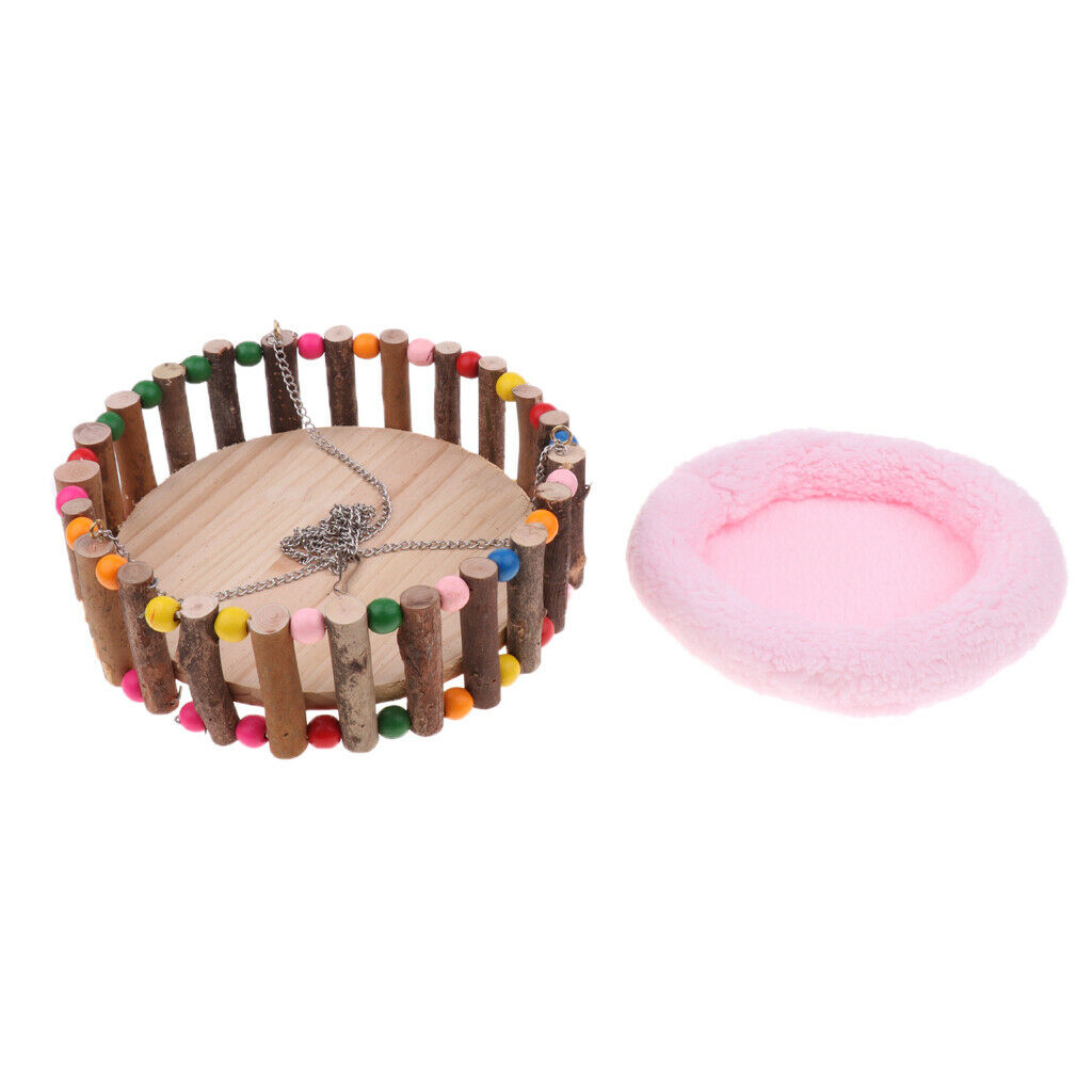Pet Rat Hamster Hammock Hanging Bed House Small Comfort Pet Nest Random S