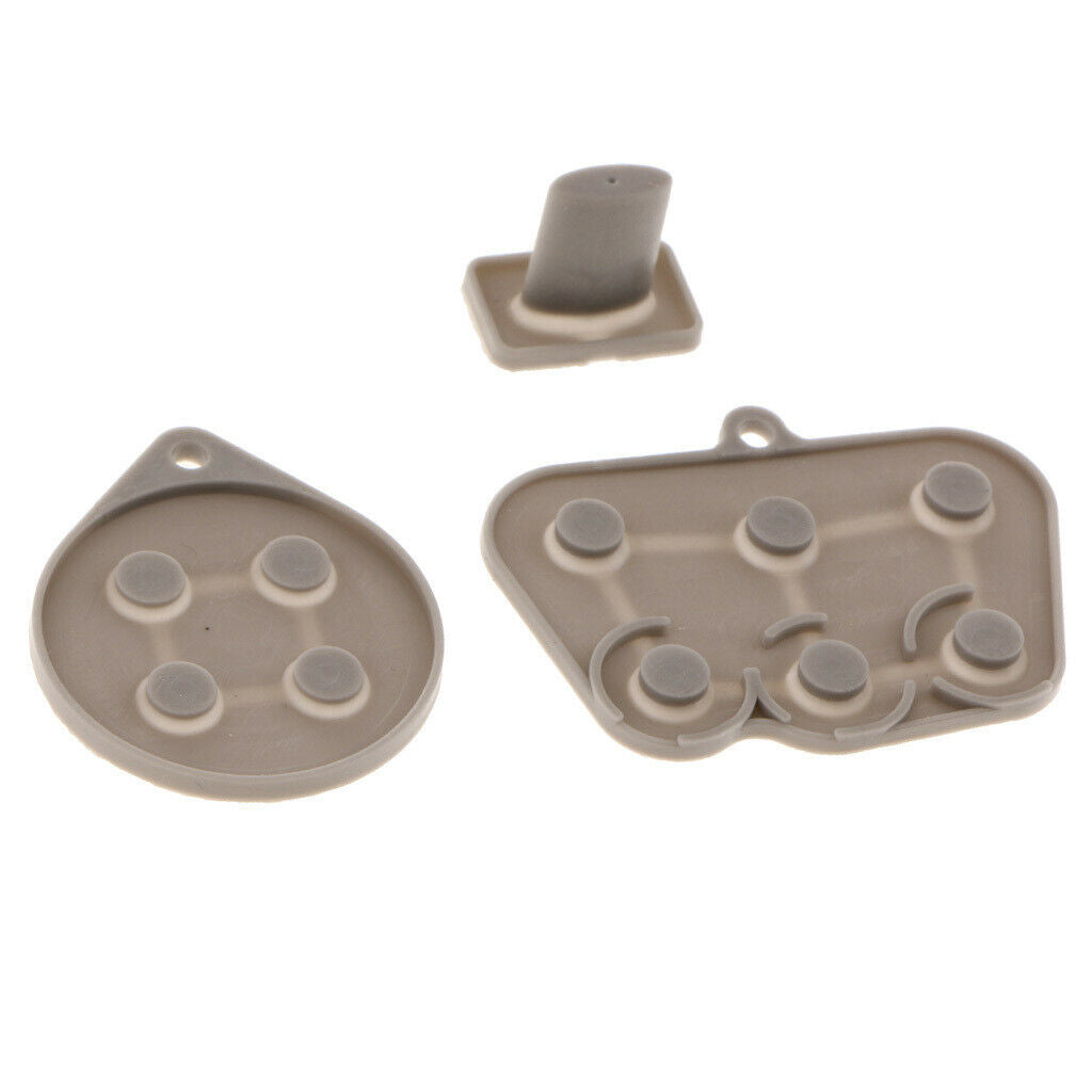 MagiDeal 3x Conductive Rubber Pad for Sega Saturn Controller Contact Kit