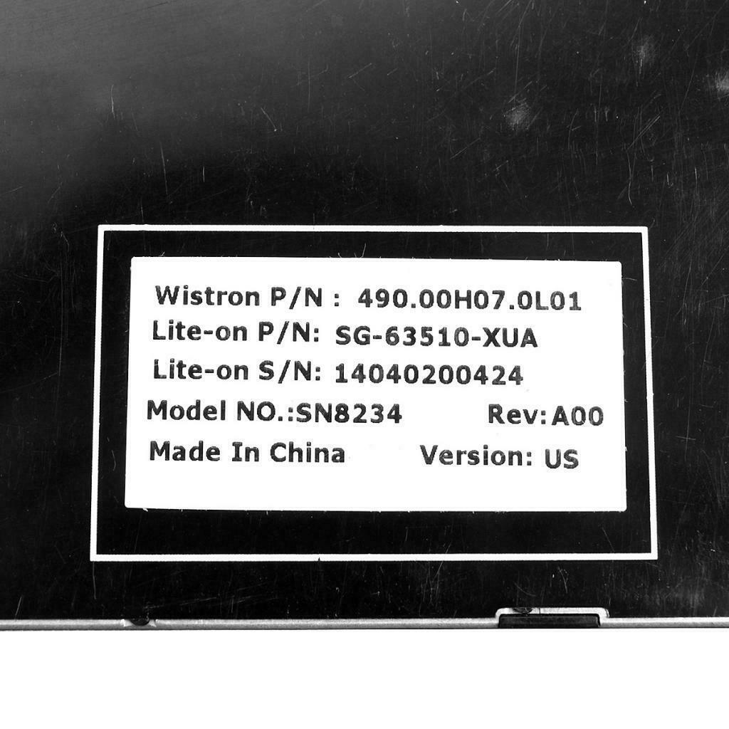 Portable Laptop Keyboard Ultra-Thin for Dell Inspiron 3542 5545 15-5545