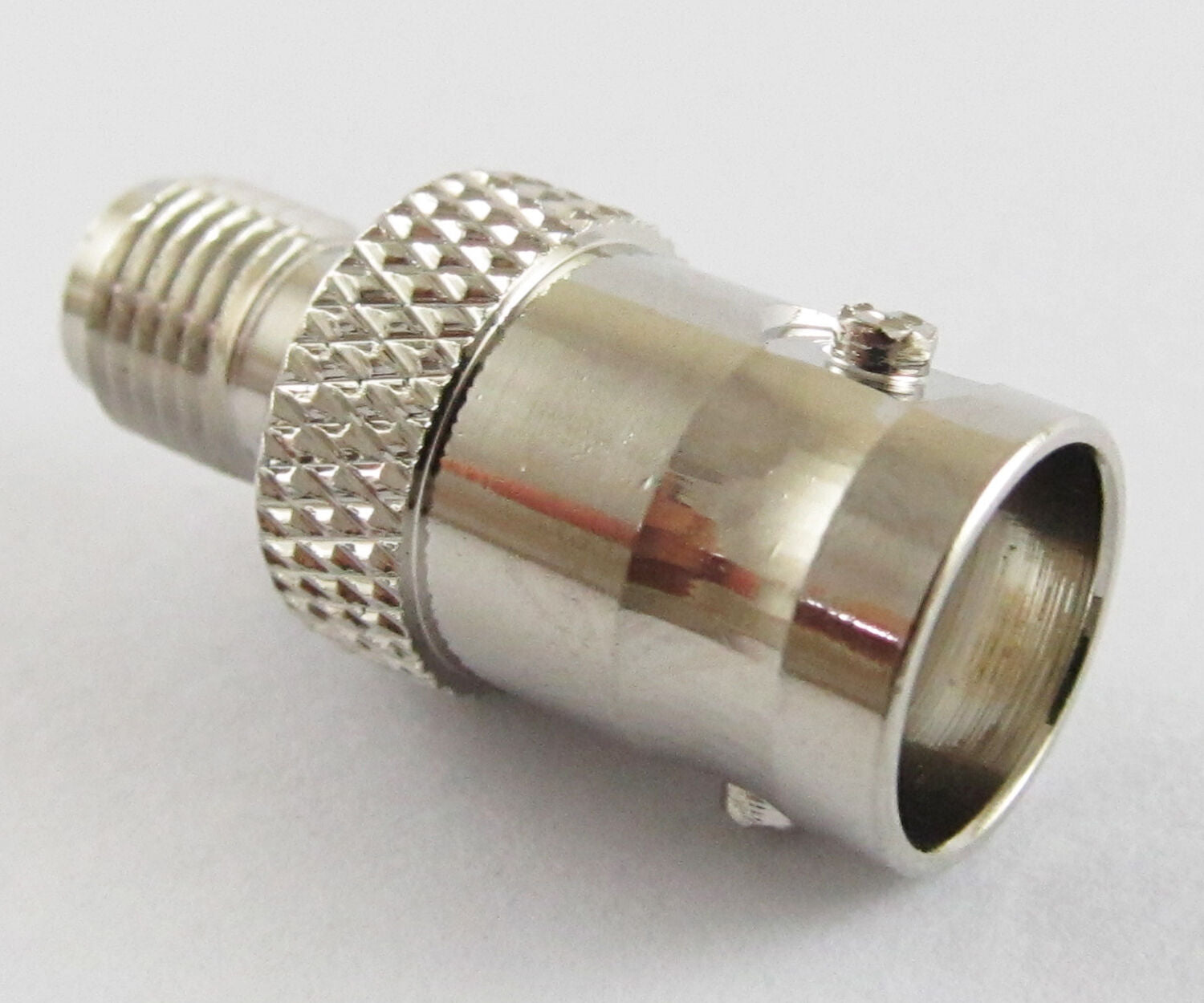 Brass SMA Jack Female To BNC Jack Female Straight RF Adapter Connector Nickel