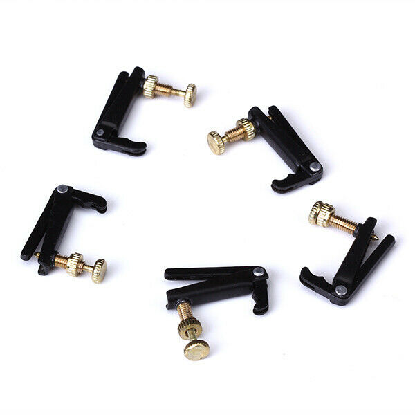 Set of 5 Tensioners for Violin 3/4 4/4 - Black