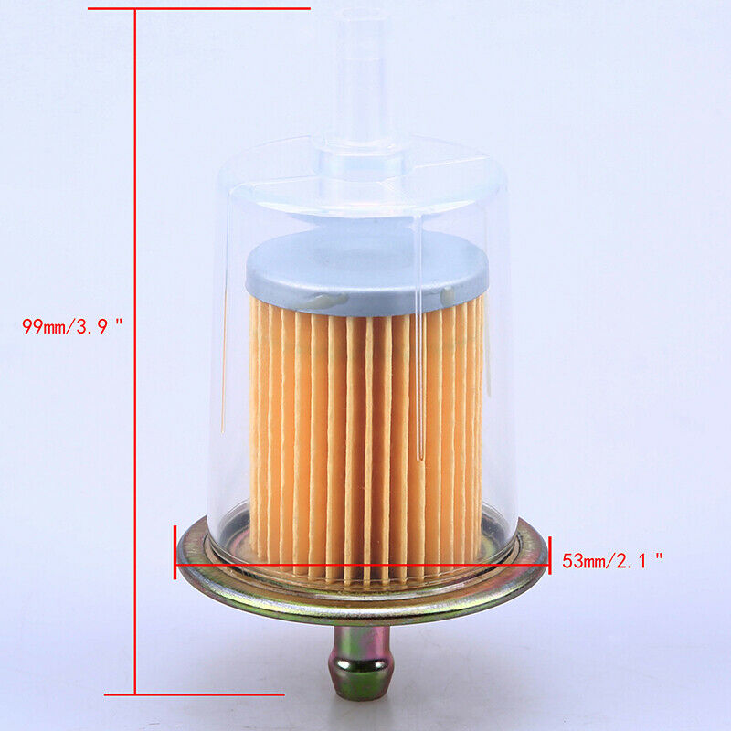 5PCS 5/16'' Motorcycle Gas Fuel Line Petrol Filter Pipe Universal Dirt Bikes ATV