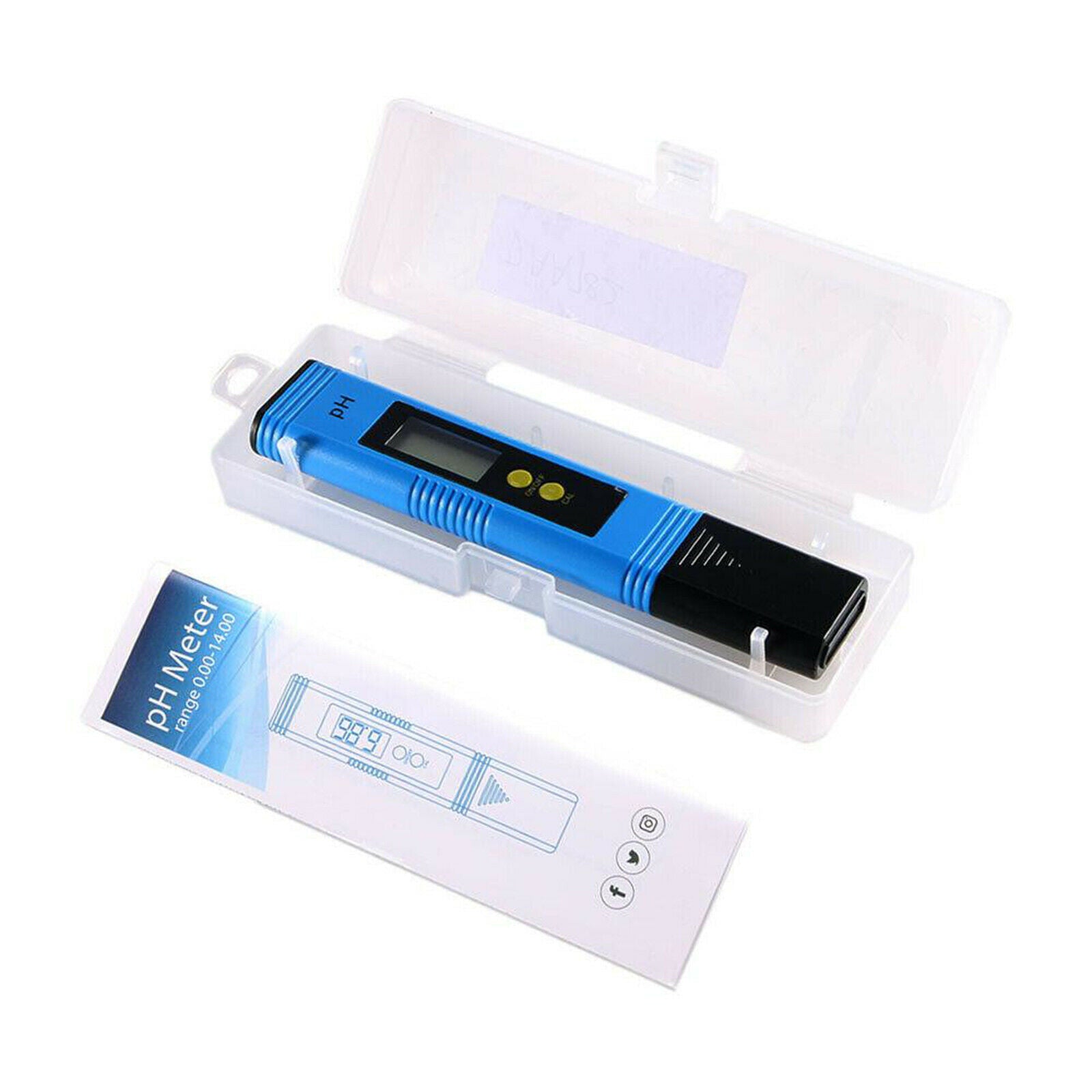 Poket Digital PH Tester PH02 Meter Accurate Water Quality Tester 0-14Ph