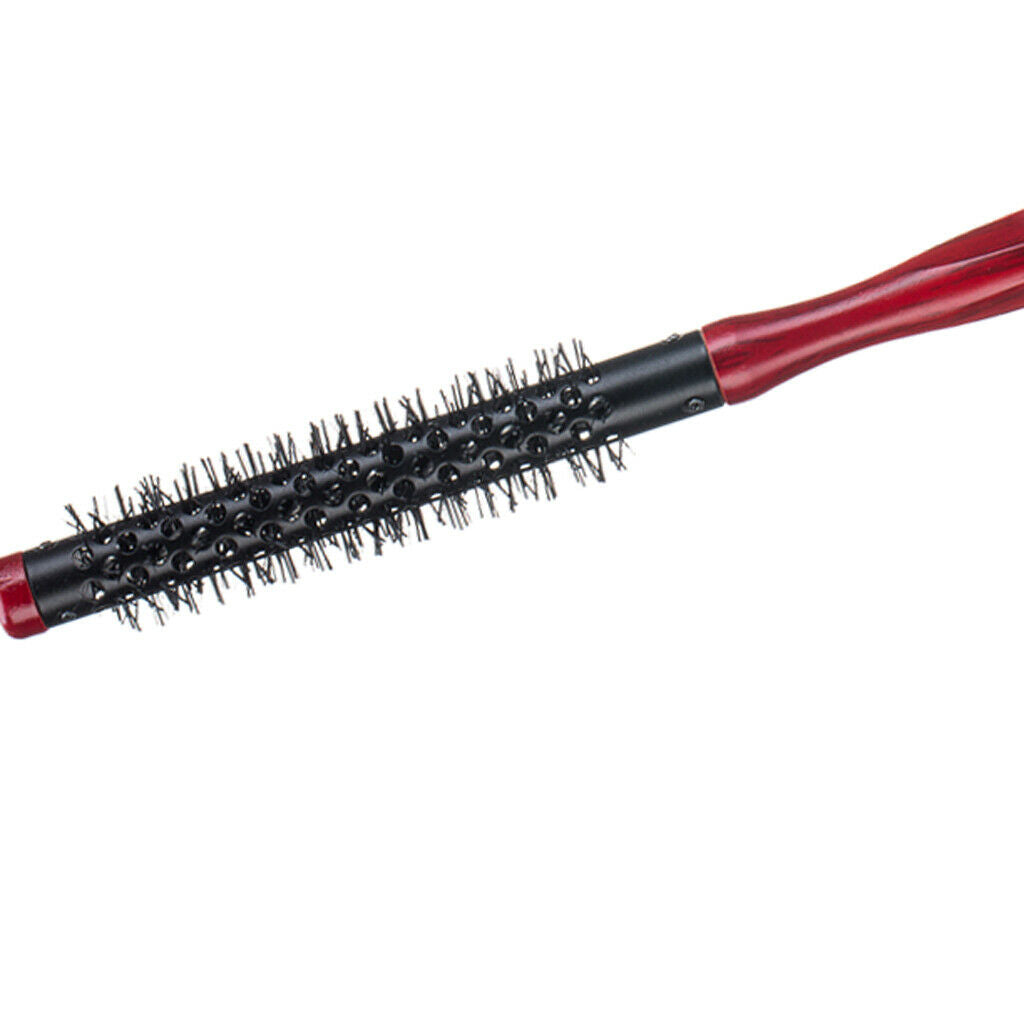 4Pcs Salon Barber Styling Round Brush Rat Tail Quiff Roller Comb Hairbrush