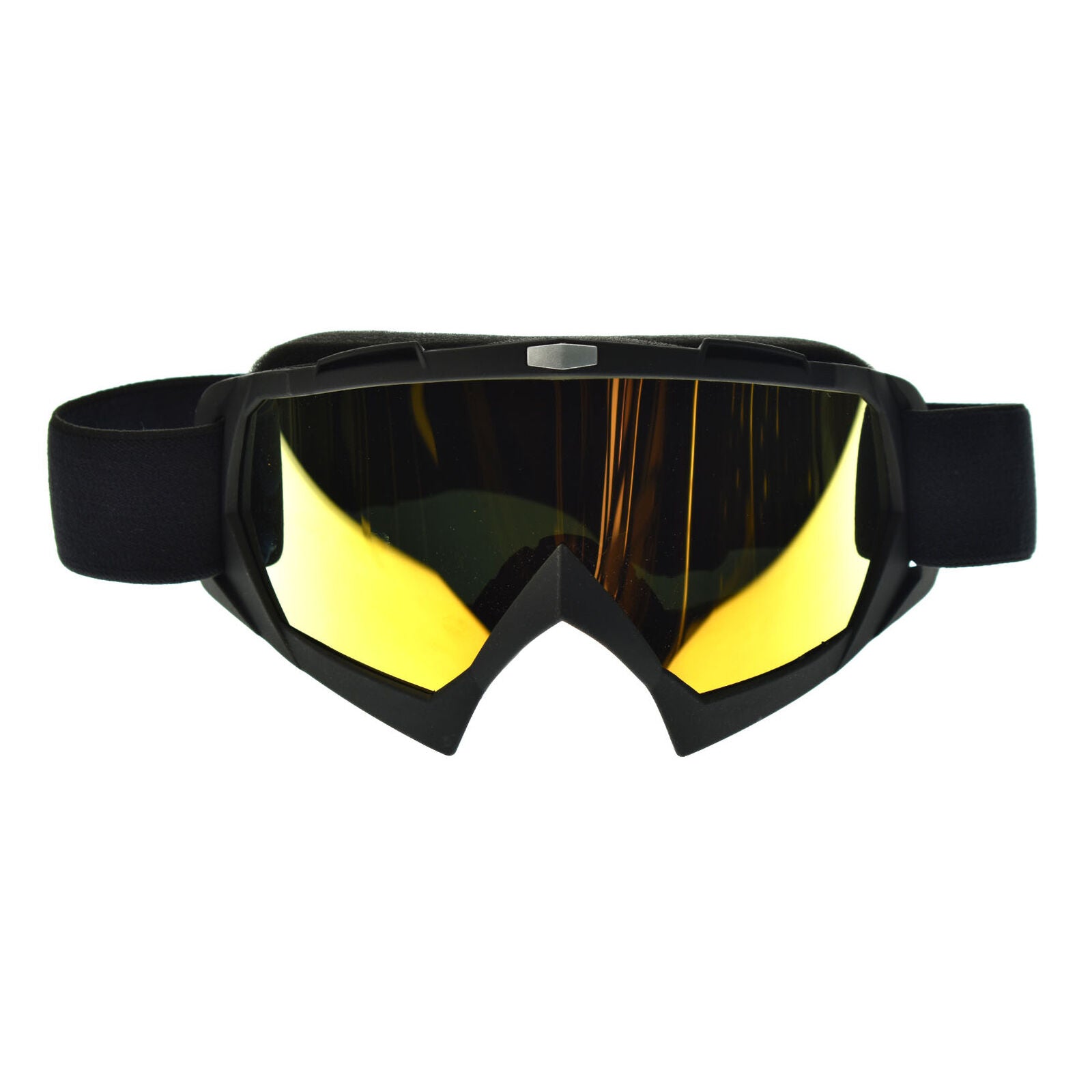 Motorcycle Goggles Riding Motocross Snowmobile Dirt Bike Off Road ATV Red Lens