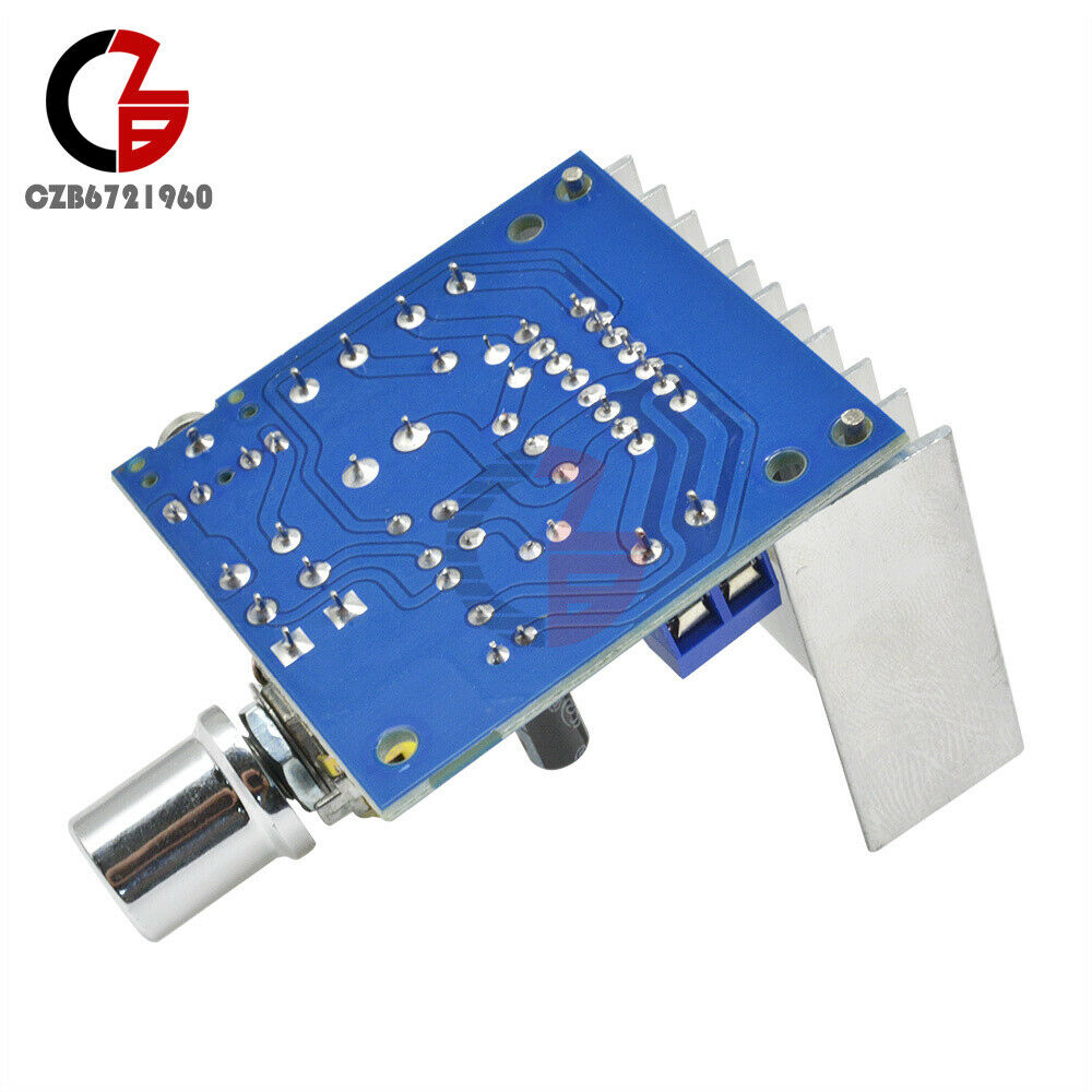 12V AC/DC TDA7297 2.0 2x15W Digital Audio Amplifier DIY Kit Dual-Channel Module