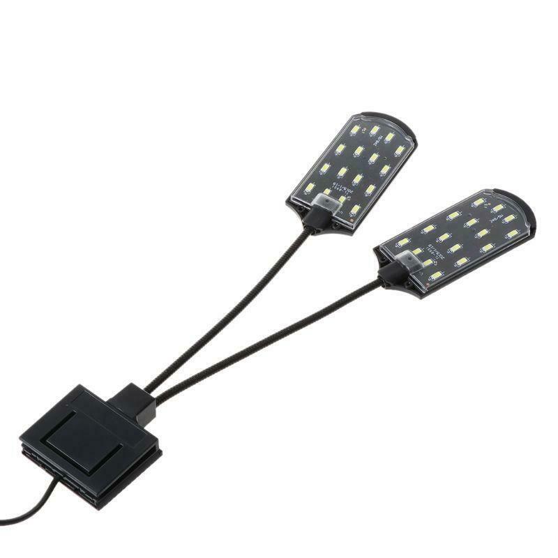 10W Fish Tank Lamps EU Plug Aquarium Plant Lights High Brightness Energy Saving