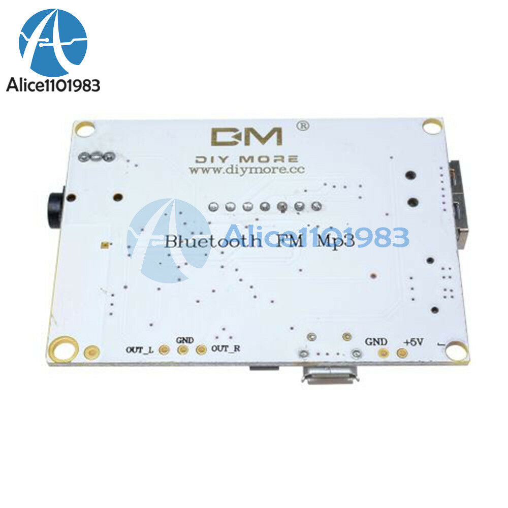 Bluetooth Sound Decoder Infrared Remote Control Board Car MP3 FM TF MicroSD Card