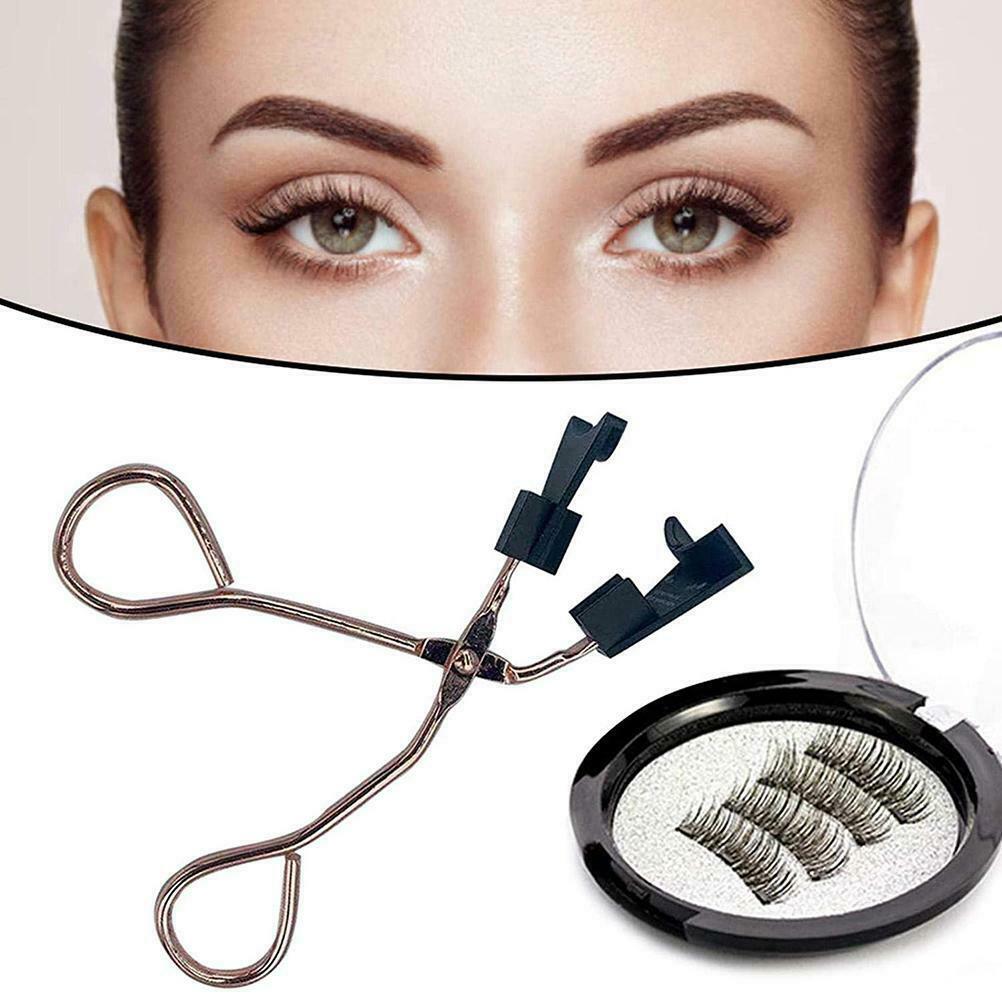 Hot Magnetic Eyelash Curler with Quantum Soft Magnet False Eyelashes Set Tool