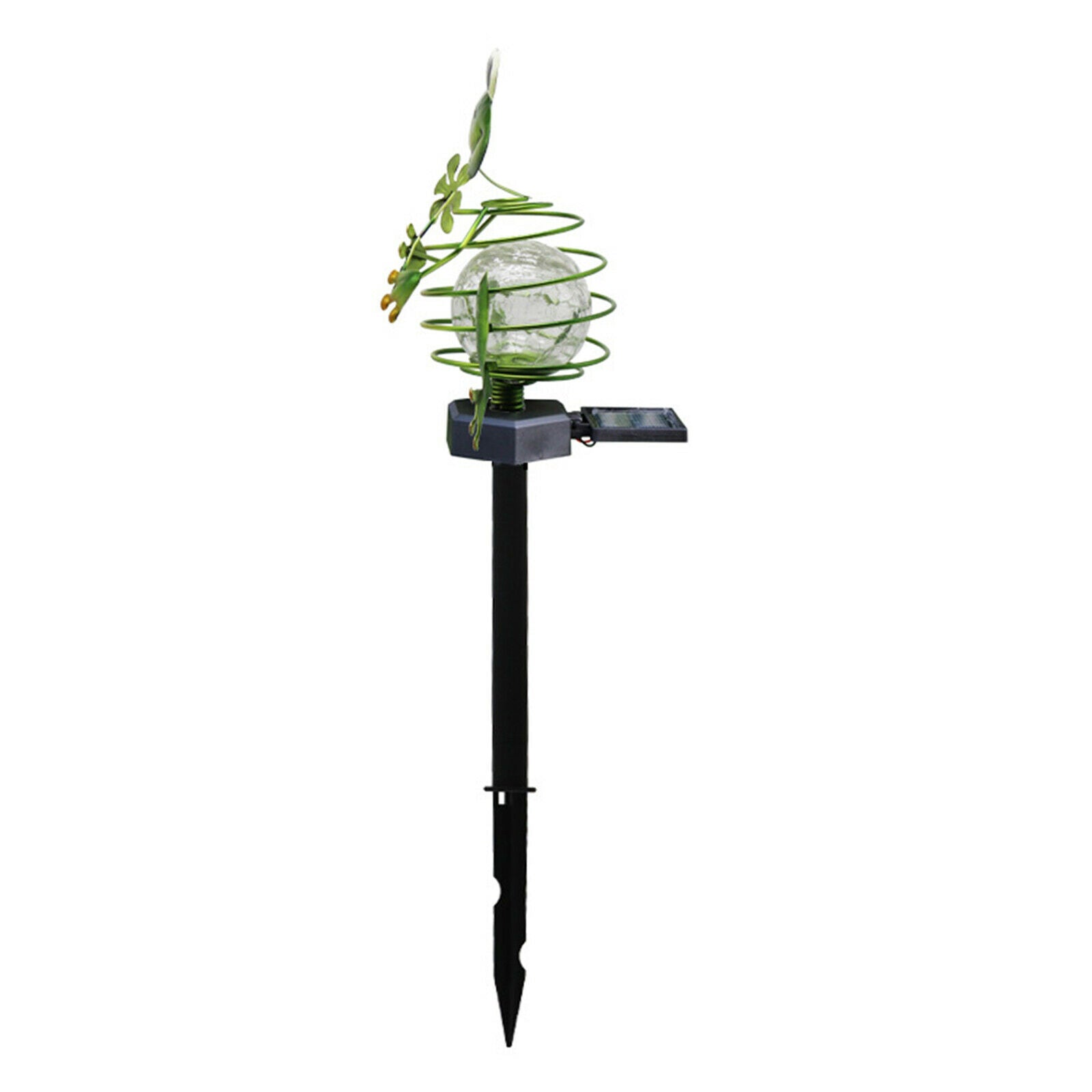 Iron Garden Solar Frog Lights Outdoor LED Landscape Lights Art for Courtyard
