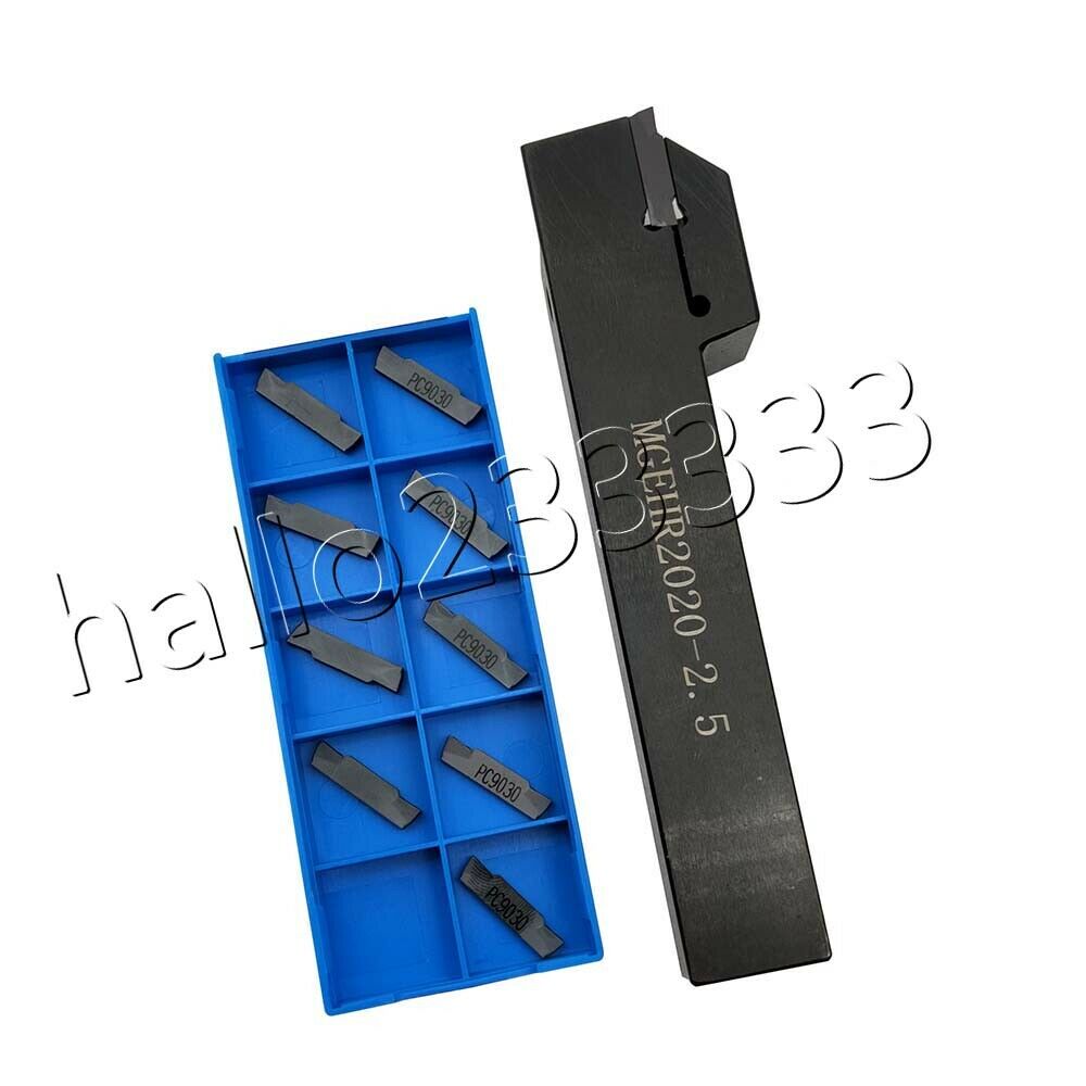 MGEHR2020-2.5 Lathe Turning Tool holder + MGMN250-M 2.5mm width inserts