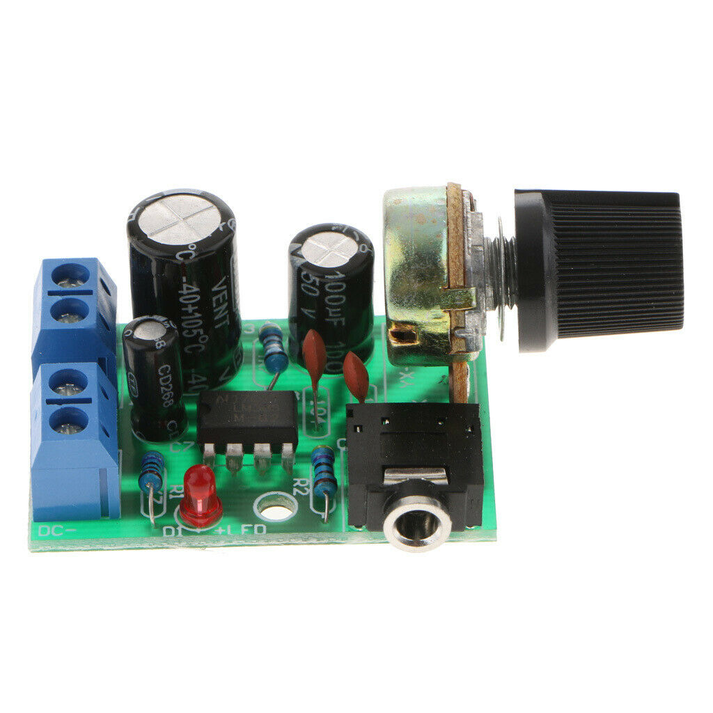 LM386 Mini Power Consumption Mono Amplifiers Module Single Channel Audio Module
