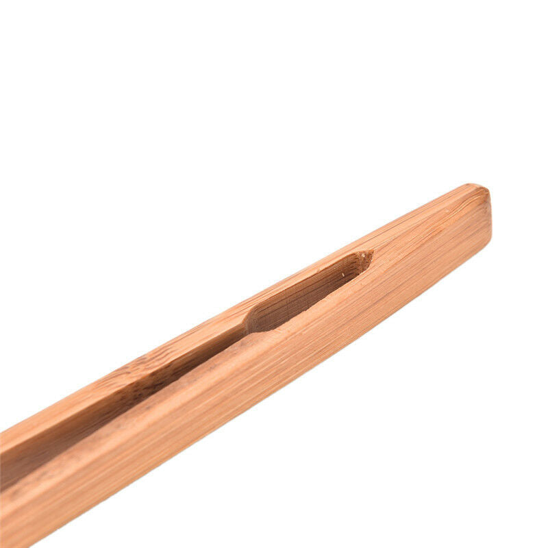 1Pc Anti-Static Bonsai Tool Tweezers Bamboo Wooden Micro Landscape Straigh DD