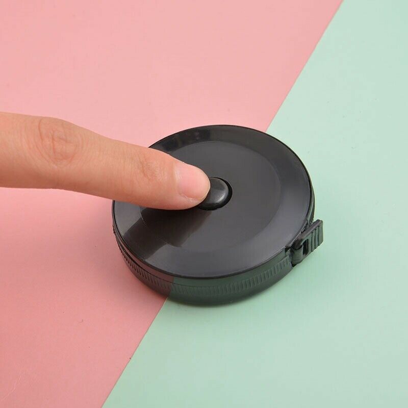 60-Inch 1.5M Soft Retractable Tape Measure, Pocket, Body Tailor Sewing Craft TO8
