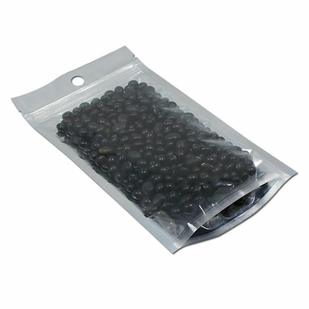 100-pack Mylar Bag Aluminum Foil Packing Storage Pouches for Fresh Keeping