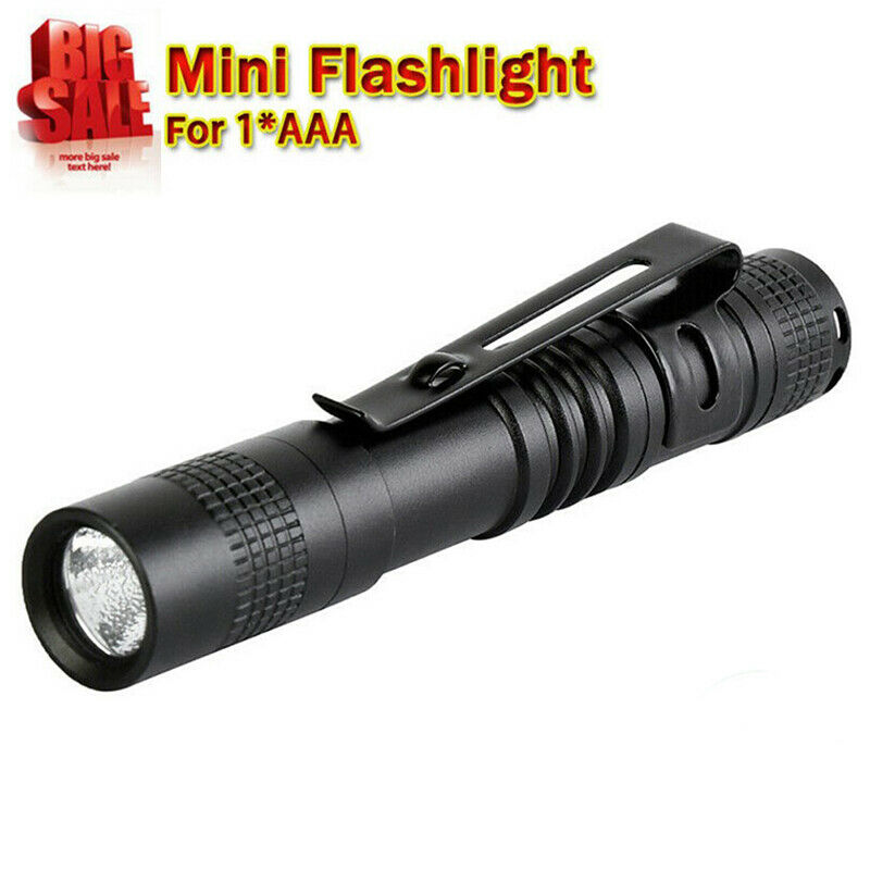 Mini Penlight XPE-R3 LED Flashlight Pocket Light Outdoor Camping LampBDAU