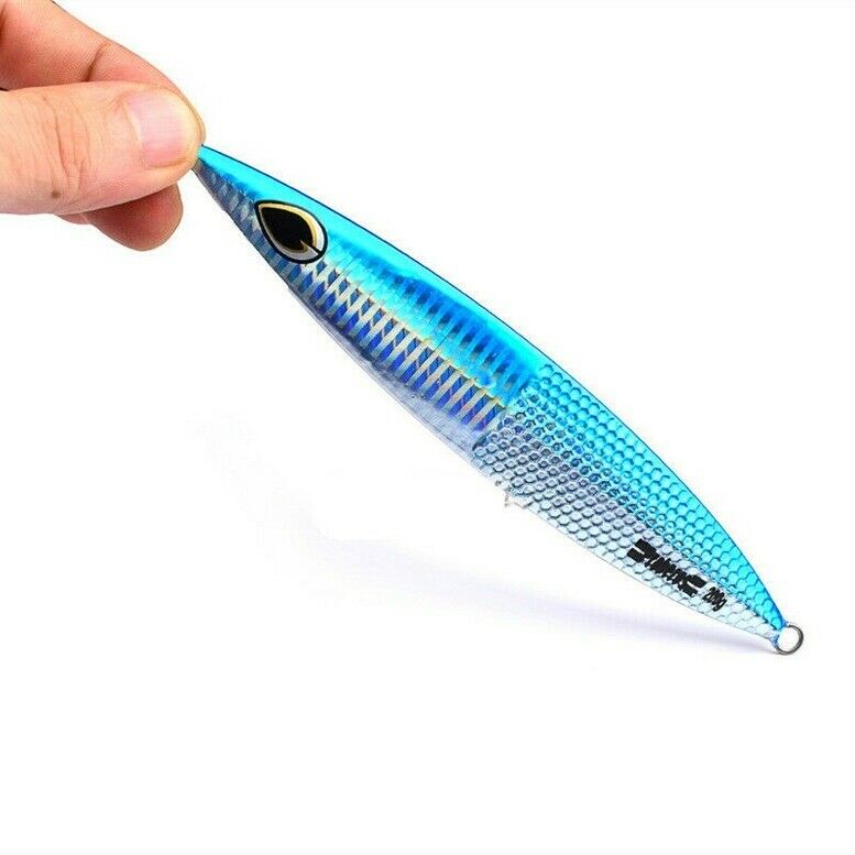 5pcs/set Fishing Lure Glow Metal Jigging Lure Slow Pitch Jigs Snapper 17cm/200gs
