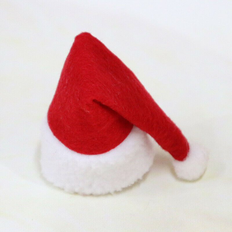 2PCS Christmas Wine Bottle Stopper Santa Hat Scarf Charms Bottle Accessories