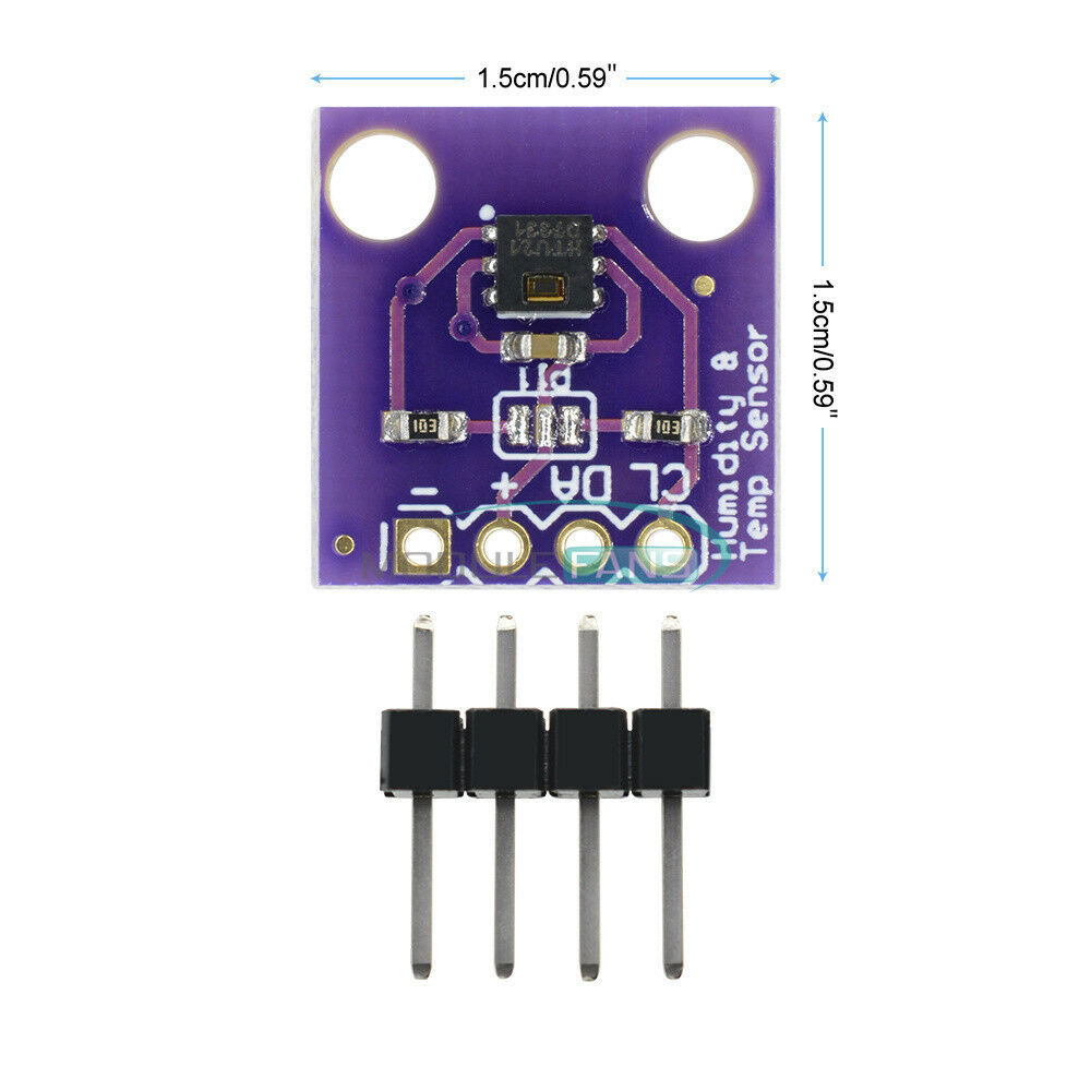 I2C Temperature&Humidity Sensor GY-213V-HTU21D Replace SHT21 SI7021 HDC1080