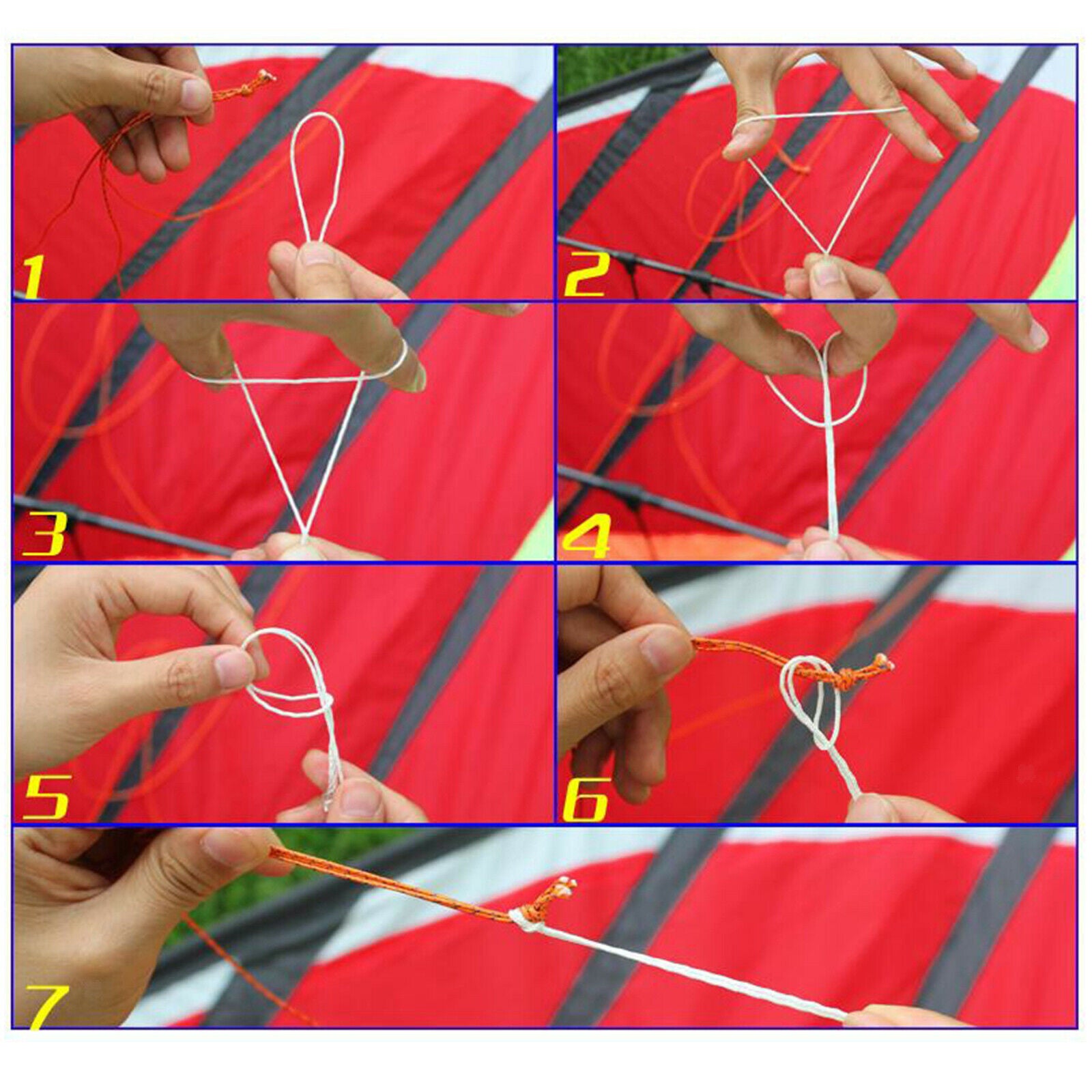2meters Dual Line Traction Kite Power Trainer Kite Kiteboarding KITESURFING