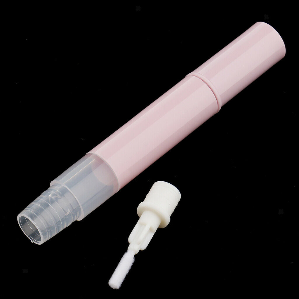 5pcs 3ml Empty Mascara Vials Eyelash Growth Bottle Liquid Tube Lip Gloss Pen