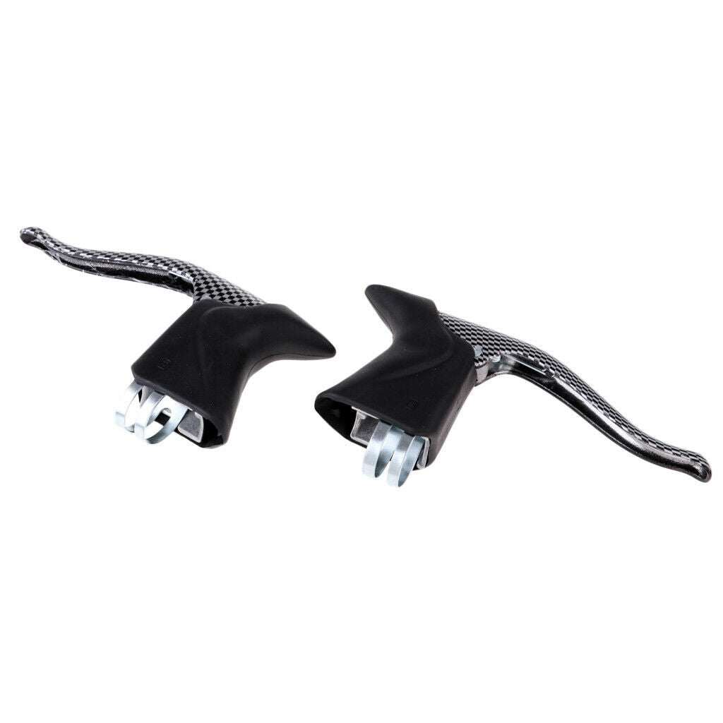 1 Pair Road Urban Bike Racing Bicycle TT Bar End Drop Bar Brake Lever Set