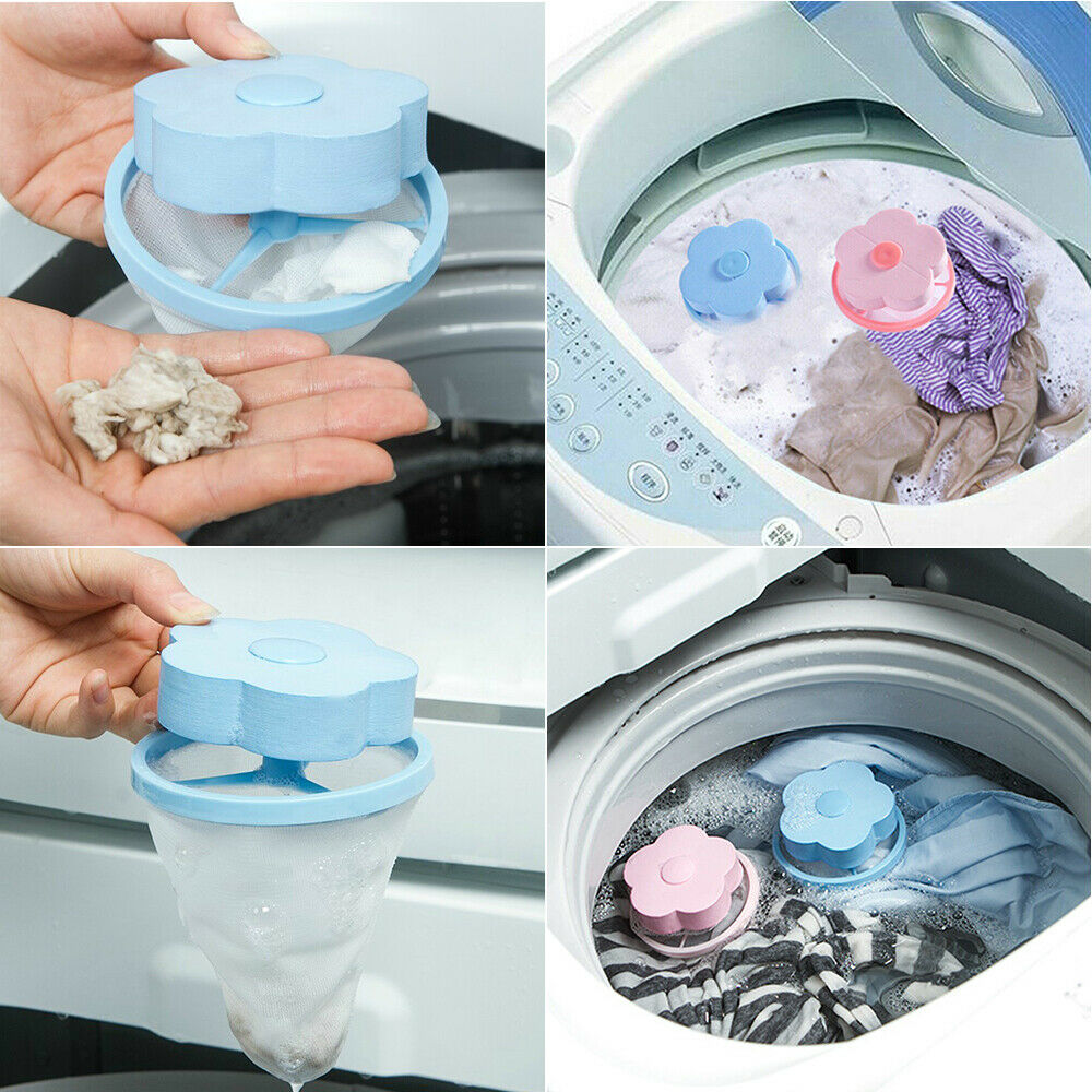 Floating Pet Fur Catcher Laundry Lint Hair Remover Filter For Washing Machine