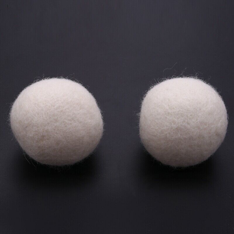 8-Pack 100% Premium Wool Dryer Balls XL,Handmade,Eco-Friendly,All-Natural FabrV5
