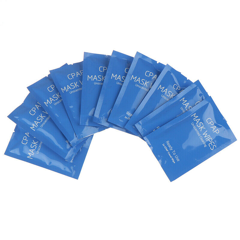 10Pcs/set CPAP Travel Cleaning Wipes Cleaner Unscented Sterile WipDD