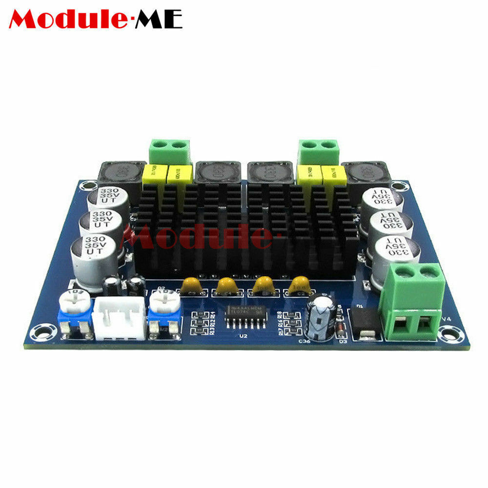 12V-24V TPA3116 D2 120W+120W Dual-channel Stereo Digital Audio Power Amplifier B