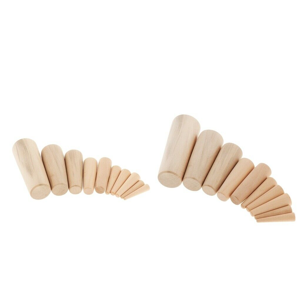 Set Of 20 Assorted Soft Emergency Wood Plugs For Marine/Sailing