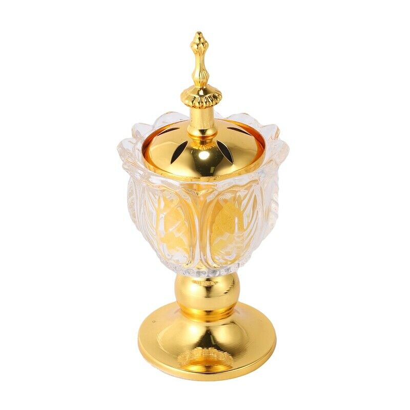 Arabian Style Imitate Crystal Incense Burner Eid Plating Incense Burner TraditH2