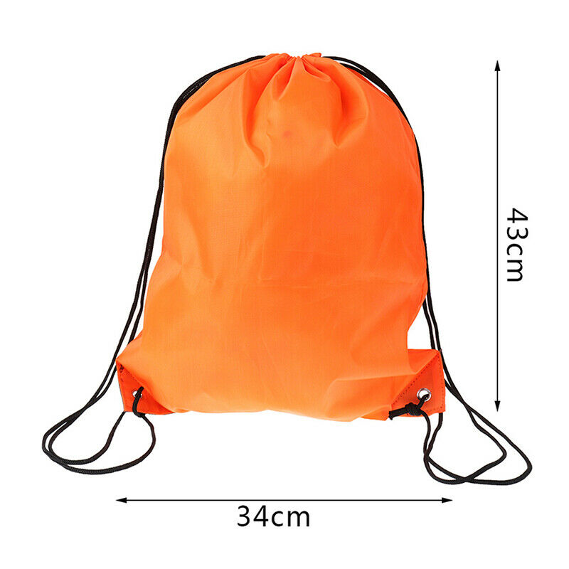 Waterproof Gym Sport Fitness Bag Foldable Backpack Drawstring Shop PocketBDAU