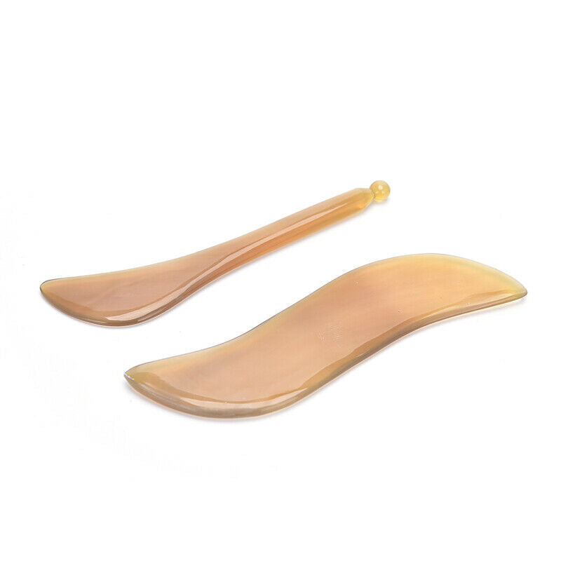 4pcs Massage Scrapping Board Ox Horn Lightweight Gua Sha Board Body Care RY SJ