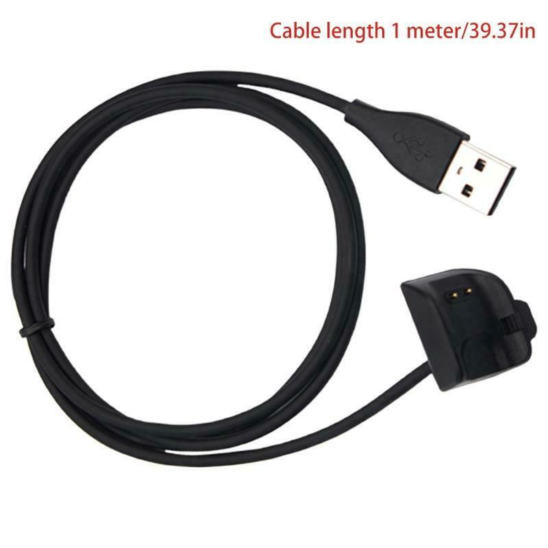 USB Charging Cable Cord Dock Charger Adapter for Fit 2 R220 Smartband Wristband