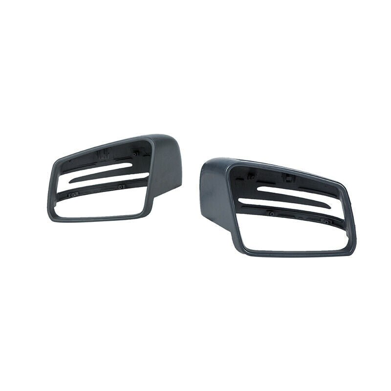 2Pcs Mirror Cover Cap Casing For Mercedes S/E/C-Class 2007-2013 2128100364
